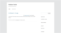 Desktop Screenshot of hudsonyards.com